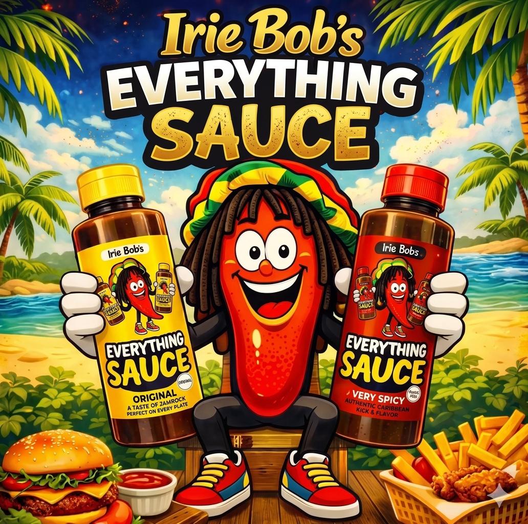 Irie Bob's fruit-forward Everything Sauce