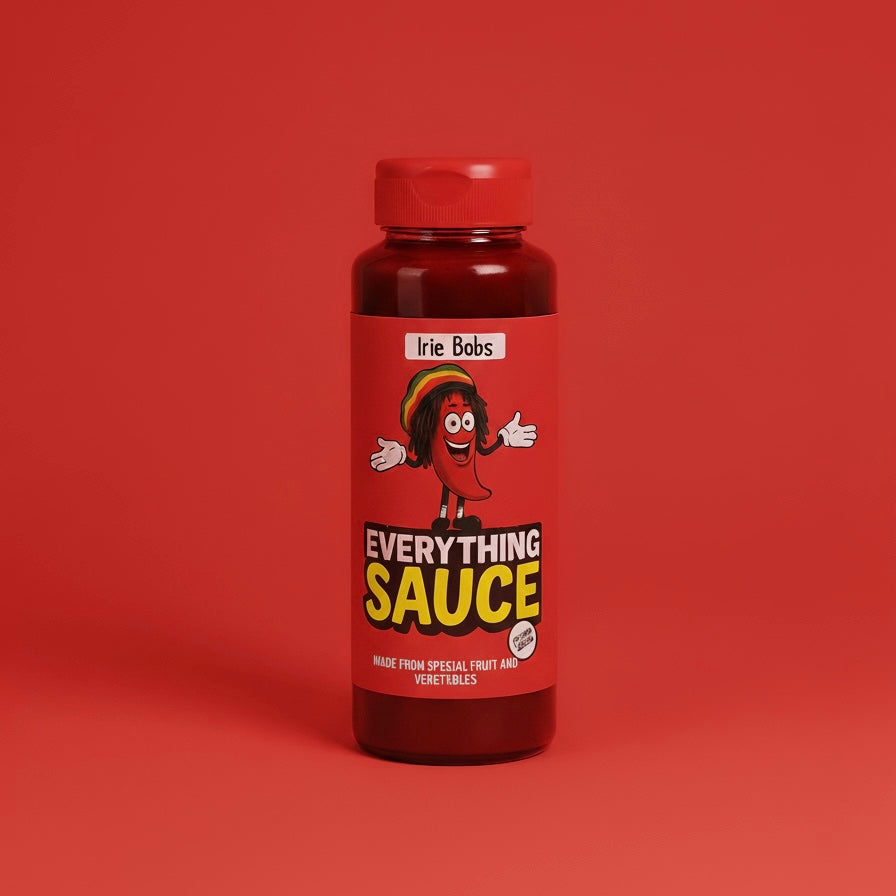 Spicy sauce bottle
